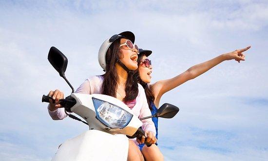 Beach Scooters And Water Sports